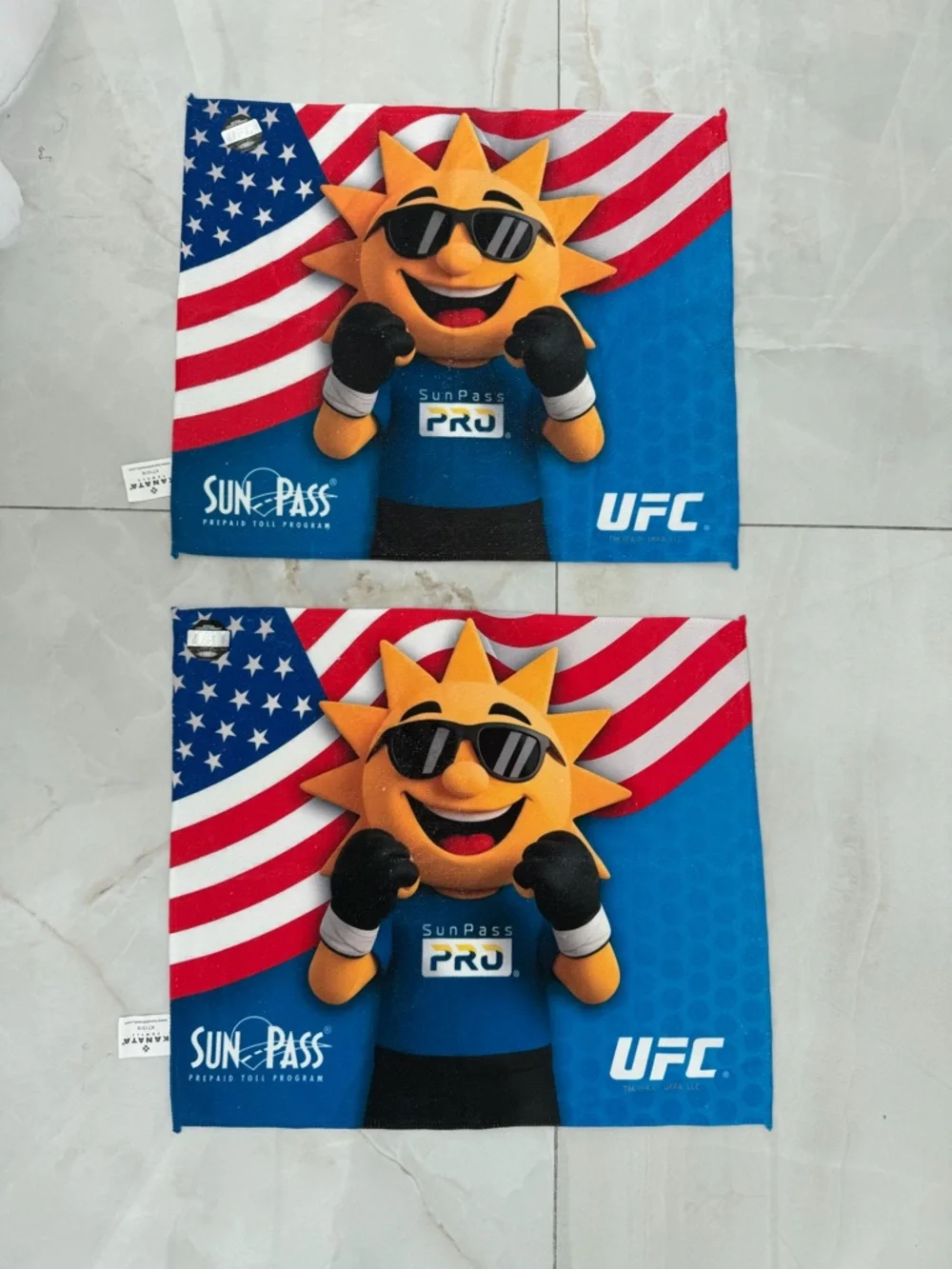 UFC 327 Miami, Florida, April 11, 2026 2 Rally Towels Jiří Procházka KO Round 1